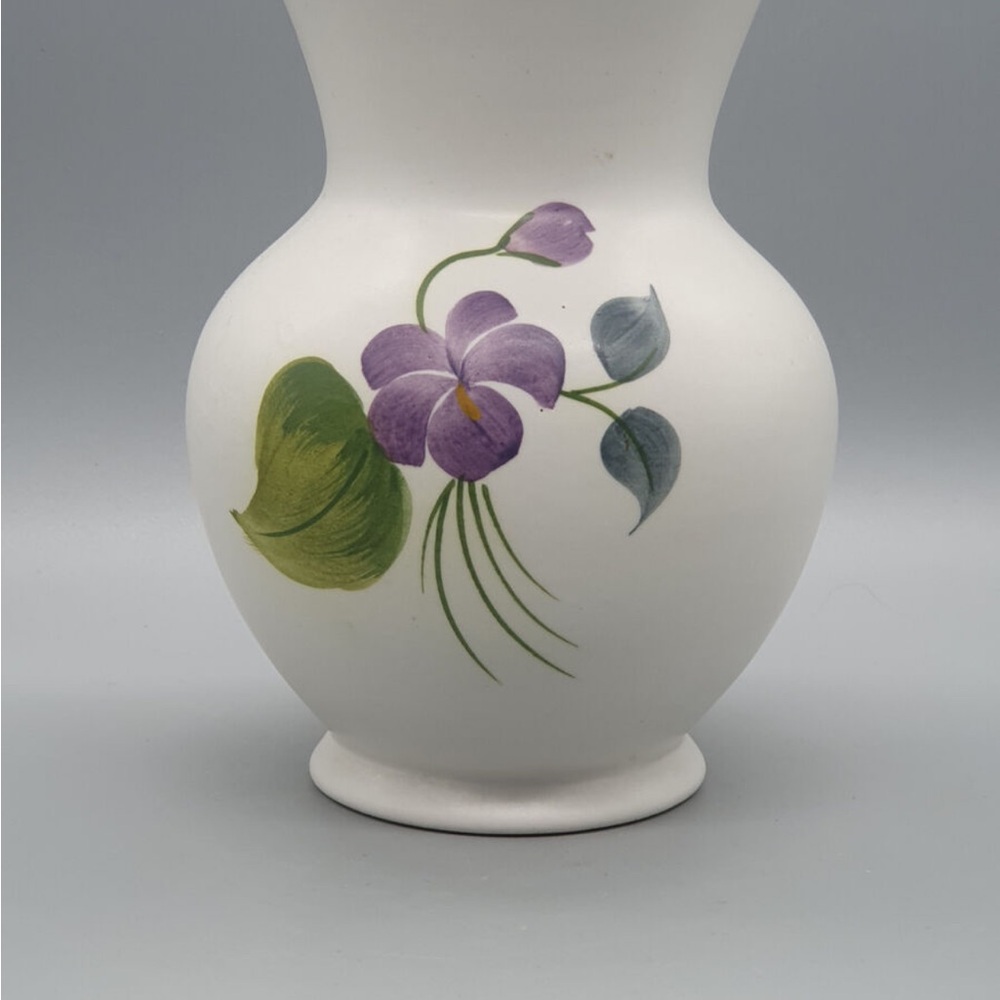 E Radford Vintage Pottery Vase Hand Painted Vase made in England